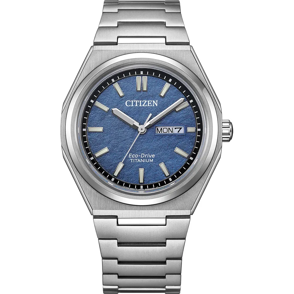 Citizen AW0130-85LE นาฬิกาผู้ชาย Citizen Core Collection Super Titanium Eco-Drive Men's Watch