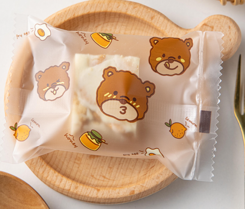 ถุงซีล ใส่ขนม คุกกี้ ลูกอม ขนาด 7x9.5-10 ซม. จำนวน 97-100 ใบ/แพ็ค ชุดที่ 4/4