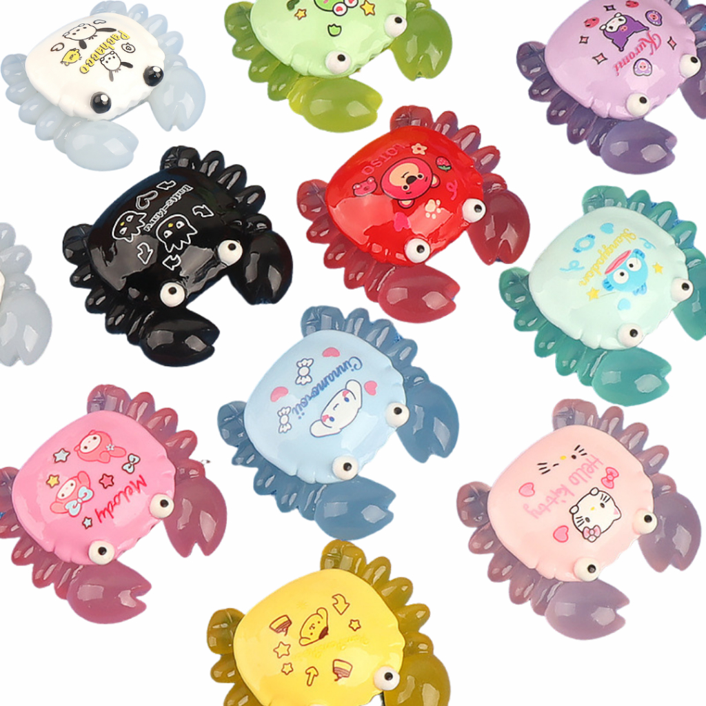 เรซิ่นเรืองแสง ลายปู โมเดลเรืองแสง