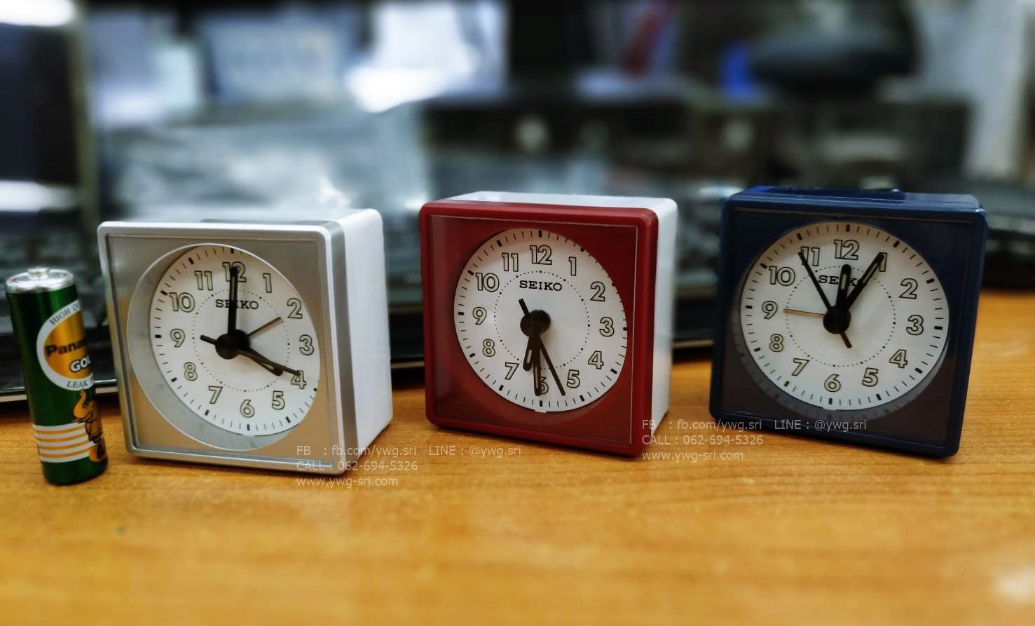 นาฬิกาปลุก SEIKO รุ่น QHE083A