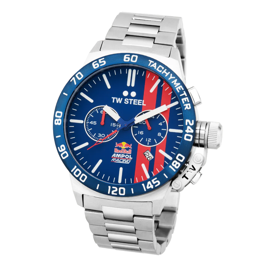 TW Steel CS121 นาฬิกาผู้ชาย Red Bull Ampol Racing Chronograph Quartz Men's Watch