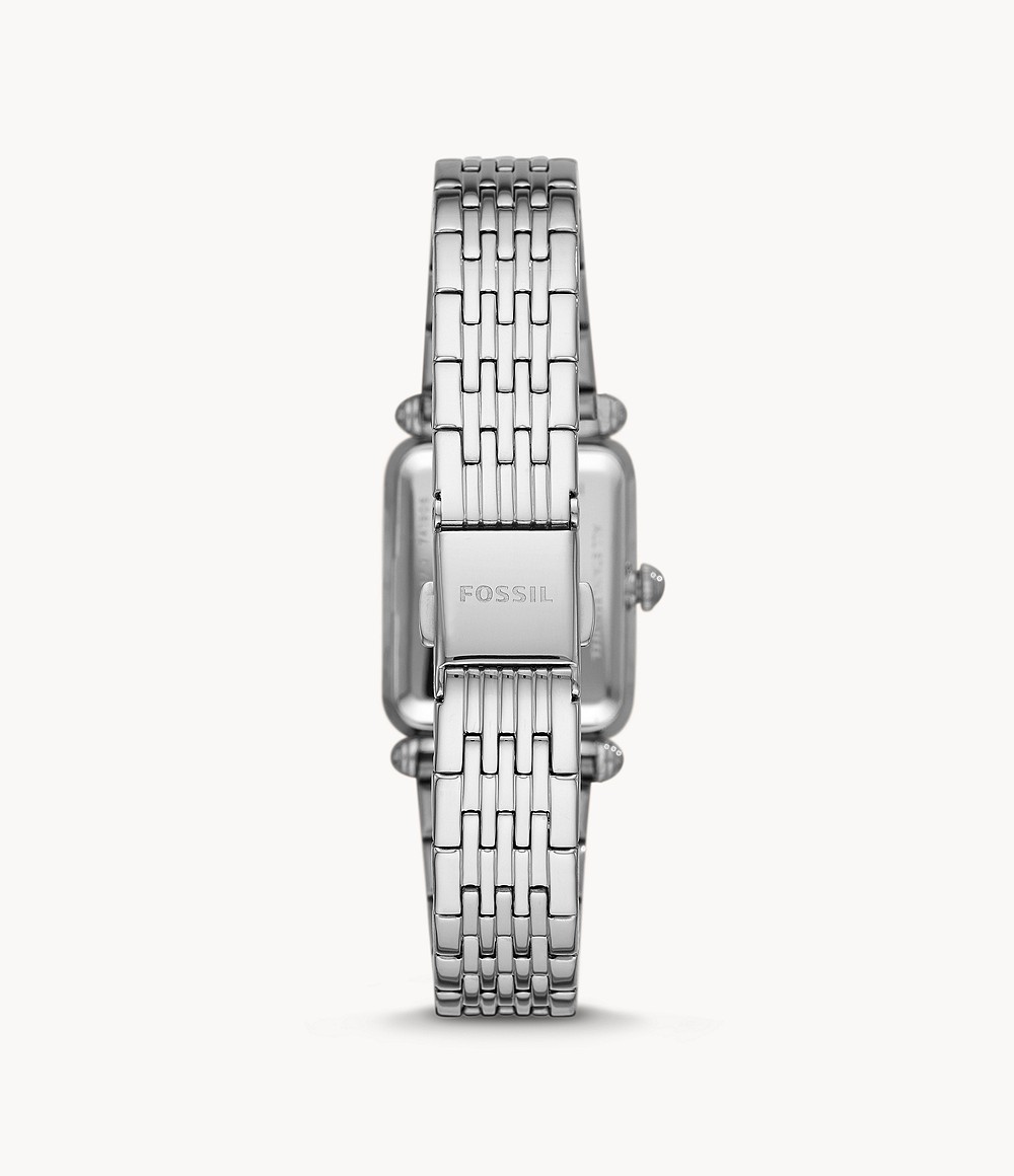 Fossil ES4721 นาฬิกาผู้หญิง Lyric Three-Hand Stainless-Steel Quartz Women's Watch