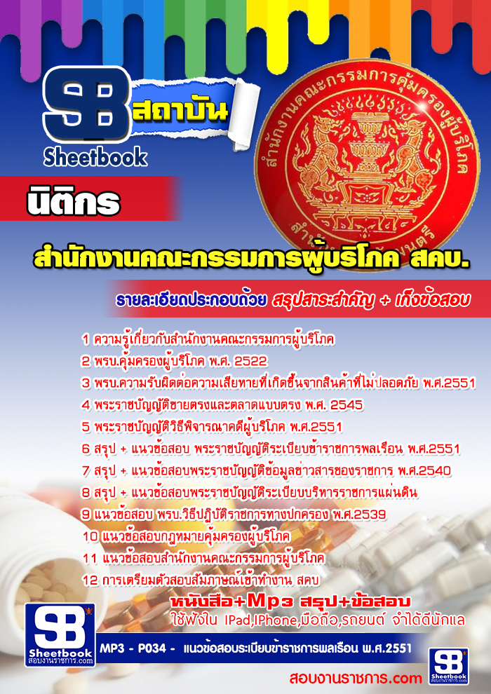 แนวข้อสอบ นิติกร สำนักงานคณะกรรมการผู้บริโภค สคบ อัปเดตใหม่ 2568