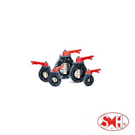 Butterfly Valve UPVC SH ( บัตเตอร์ฟลาย UPVC SH )