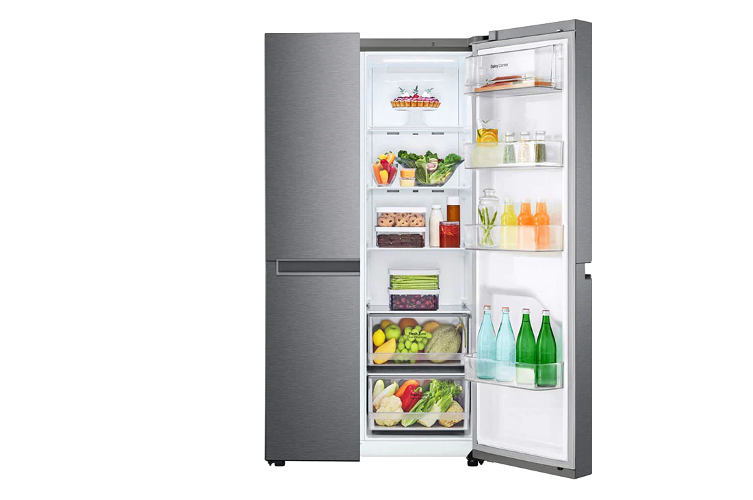 [ผ่อน0%] ตู้เย็น Side-by-Side รุ่น GC-B257JQYL ขนาด 22.9 คิว ระบบ Smart Inverter พร้อม Smart Diagnosis (ชลบุรีส่งฟรี)