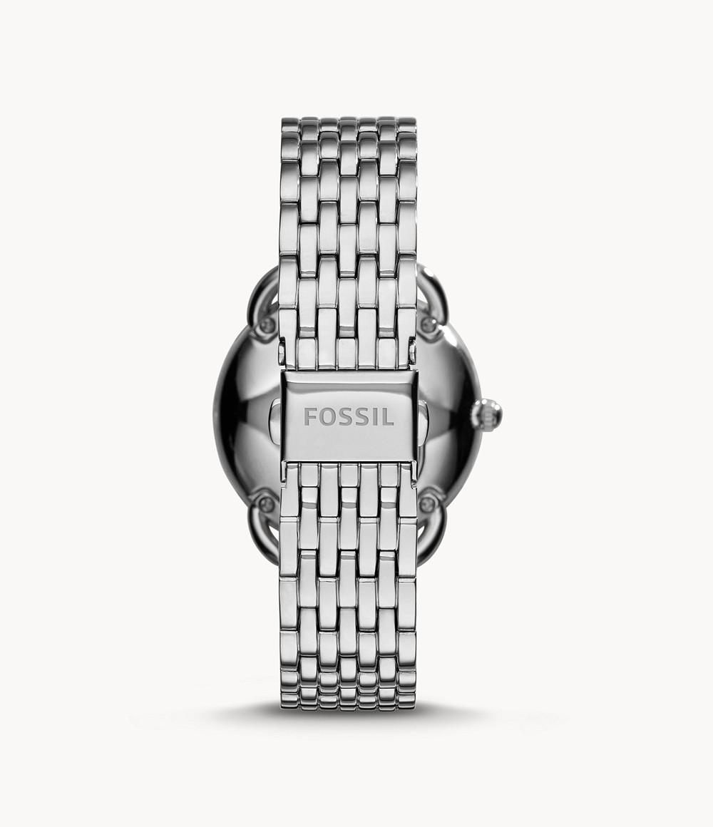 Fossil ES3712 นาฬิกาผู้หญิง Tailor Multifunction Stainless Steel Quartz Women's Watch