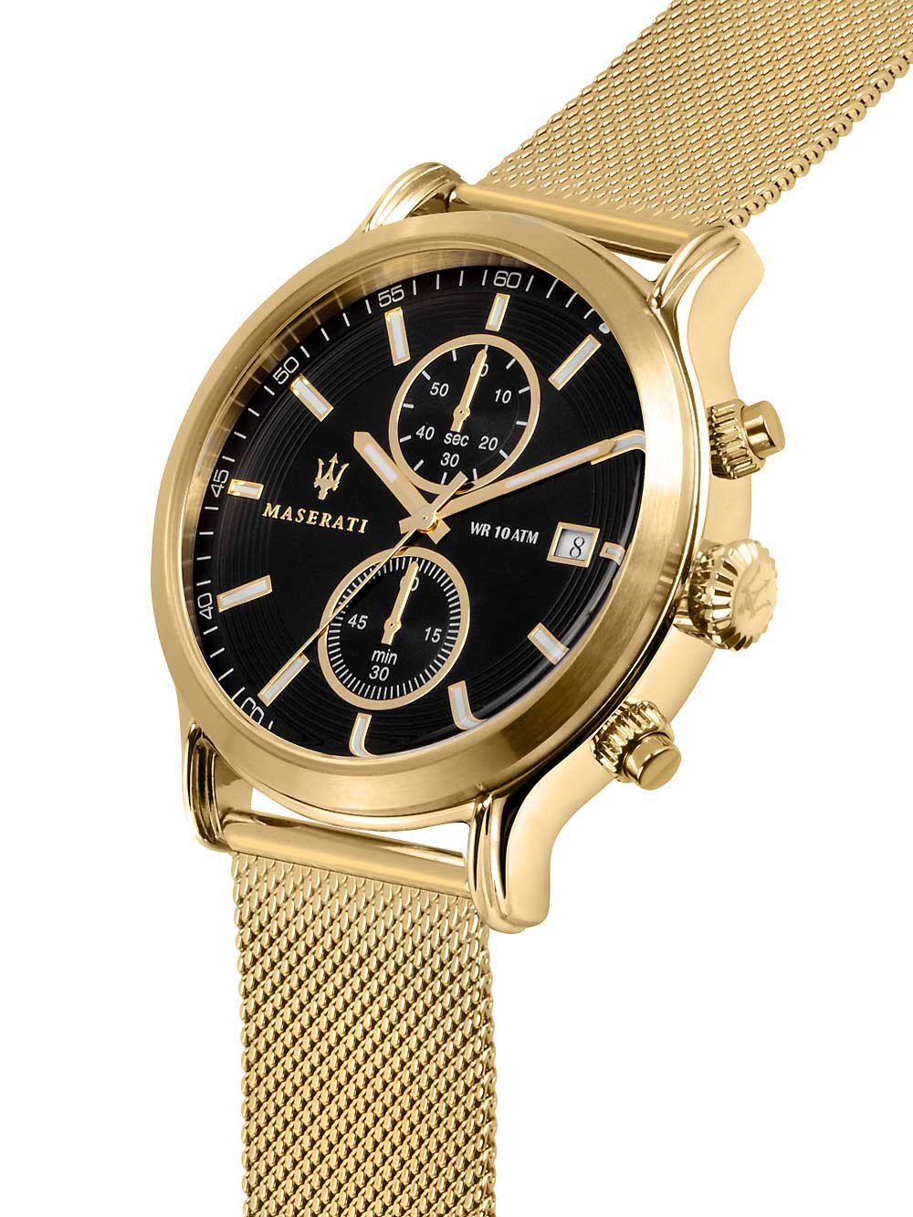 Maserati R8873618007 นาฬิกาผู้ชาย Epoca Chronograph Quartz Men's Watch