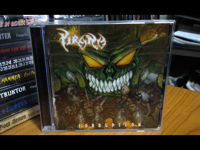 PIRANA'Corruption' CD.