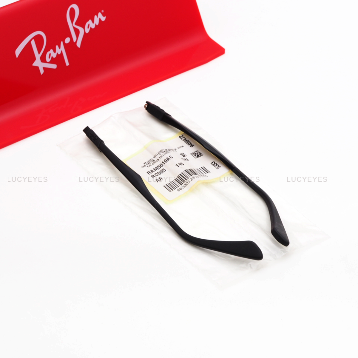 ขาแว่น RAYBAN แท้ 100% RX7017 สีดำ