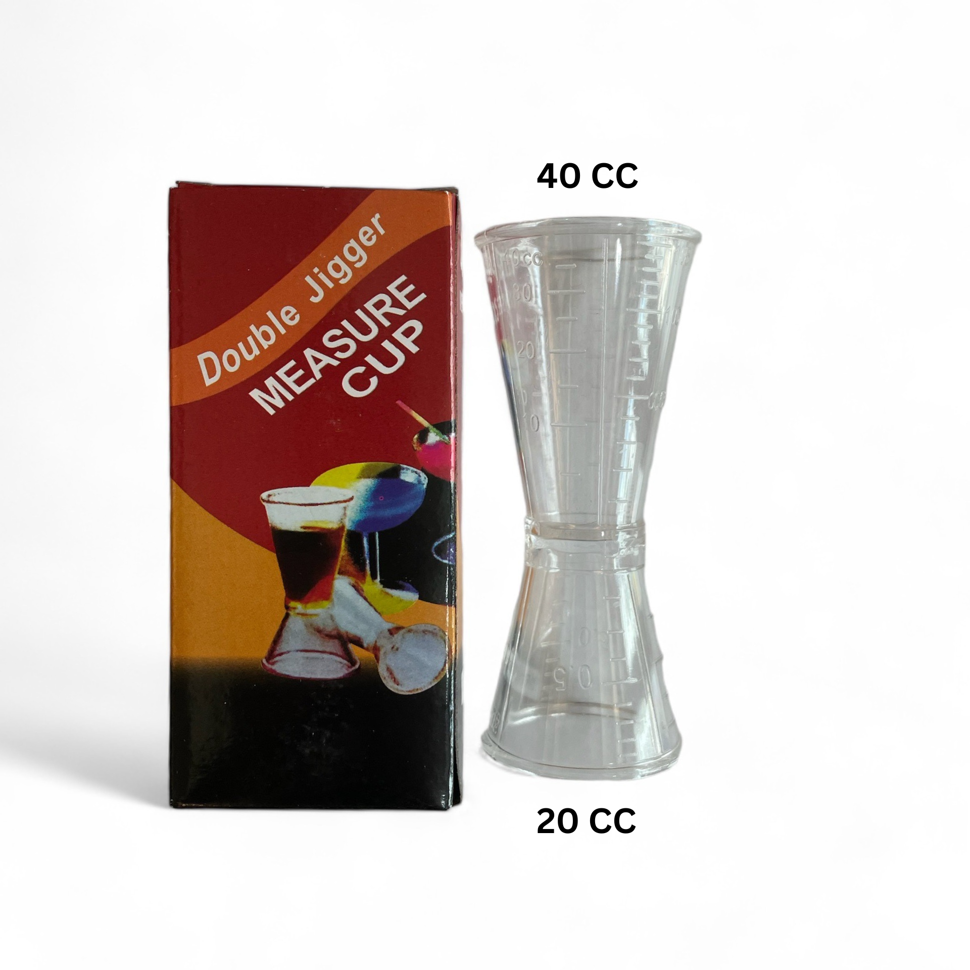 จิกเกอร์พลาสติก 40 cc Plastic Jigger 40 cc