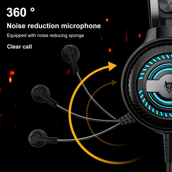 หูฟังเกมมิ่ง Nubwo N1 PRO Gaming Headphone หูฟังคอมแบบ Stereo