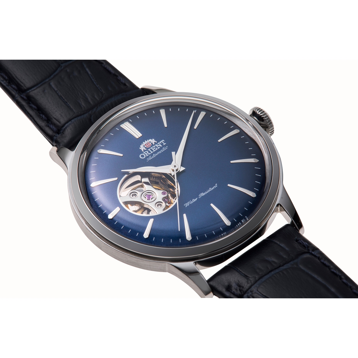 Orient RA-AG0005L10B นาฬิกาผู้ชาย Bambino 5 Open-Heart Automatic Men's Watch