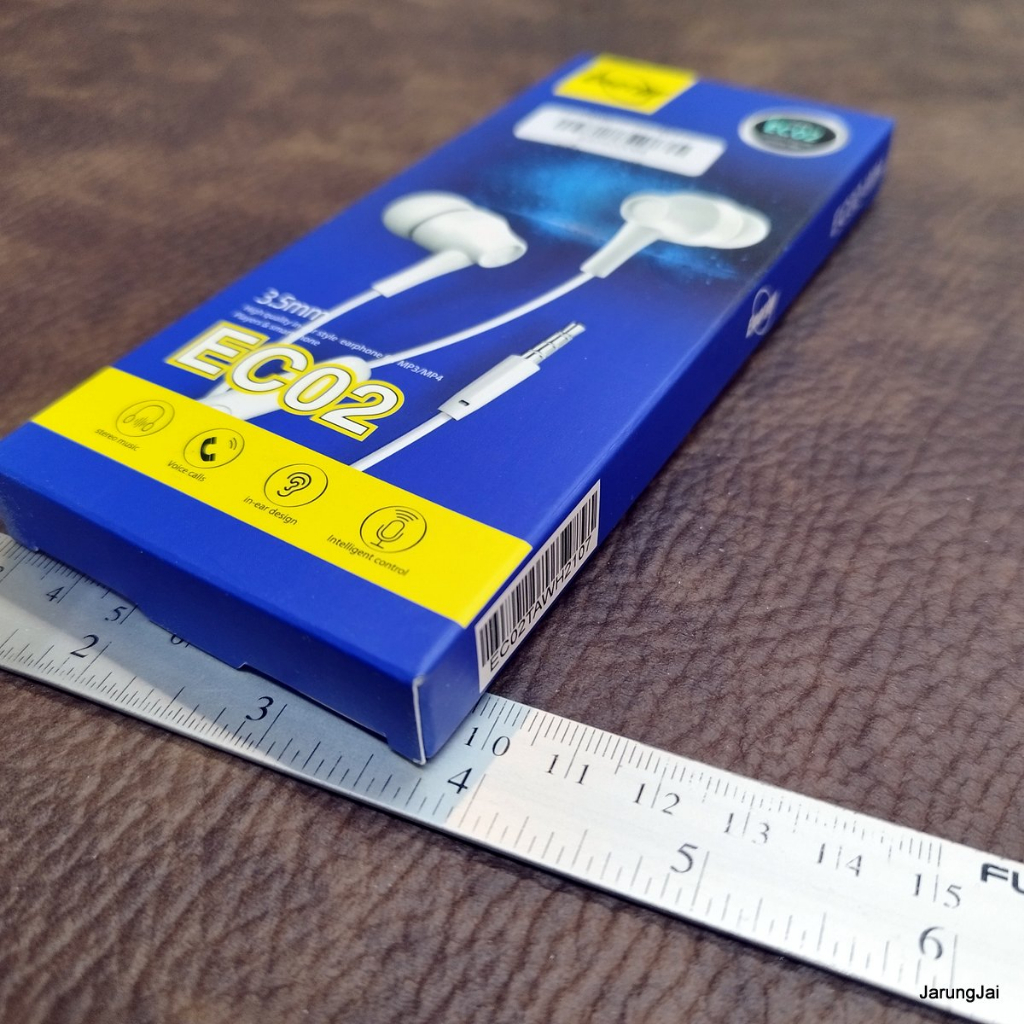 หูฟัง energy รุ่น ec02 แจ็ค 3.5mm หูฟังระบบเสียงสเตอริโอ high quality in-ear style earphone for mp3