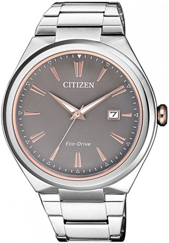 Citizen AW1376-55H นาฬิกาผู้ชาย Eco-Drive Stainless Steel 50m Men's Watch