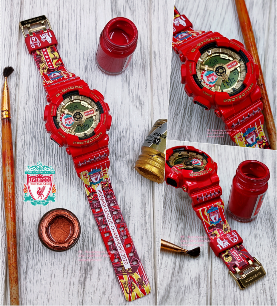 G-SHOCK CUSTOM Liverpool (GA-110) Set14
