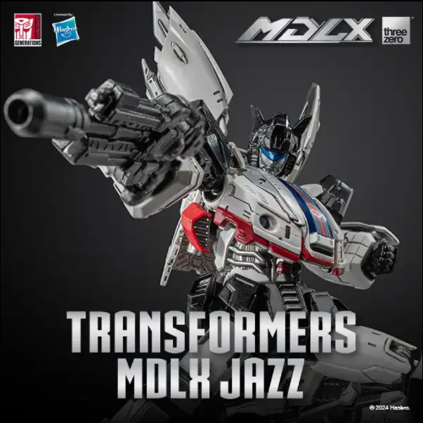 PRE ORDER Q2/2025 THREEZERO TRANSFORMERS MDLX JAZZ มัดจำ 500 ปิดจอง 23/08/2024
