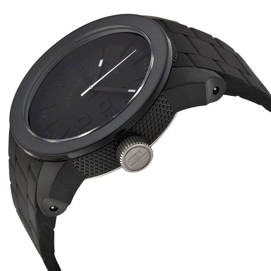 Diesel DZ1437 นาฬิกา ชาย-หญิง Diesel รุ่น DZ1437, Double Down Black Dial Unisex Watch