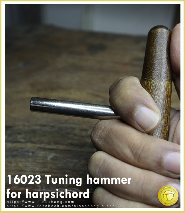 16023 Tuning hammer for harpsichord