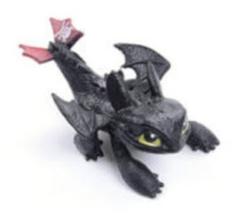 โมเดล เขี้ยวกุด หรือเพลิงนิล ขนาด 2.75 นิ้ว (OEM)