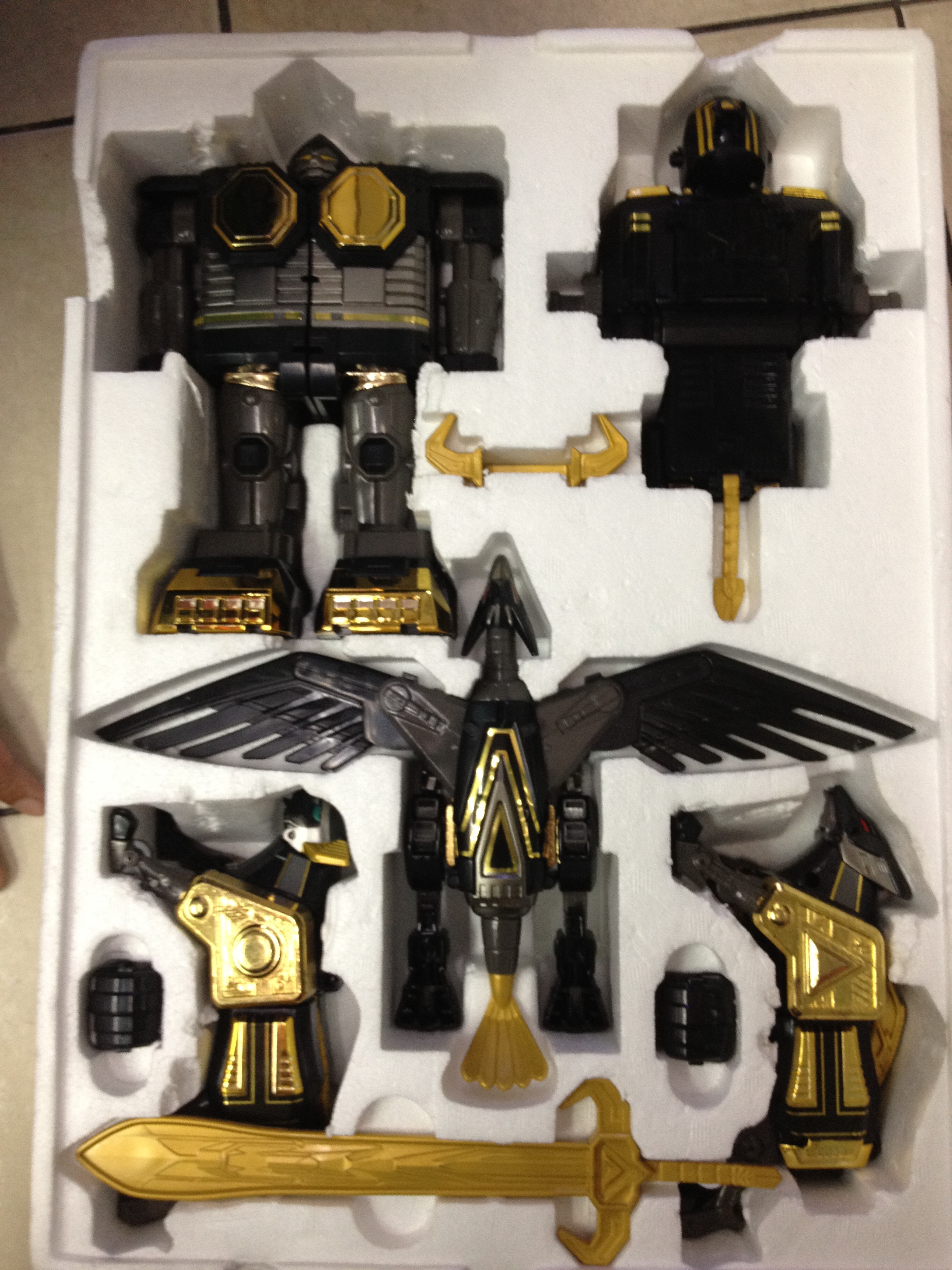 Sentai Gingaman Chogokin Gingaioh Black Ver.