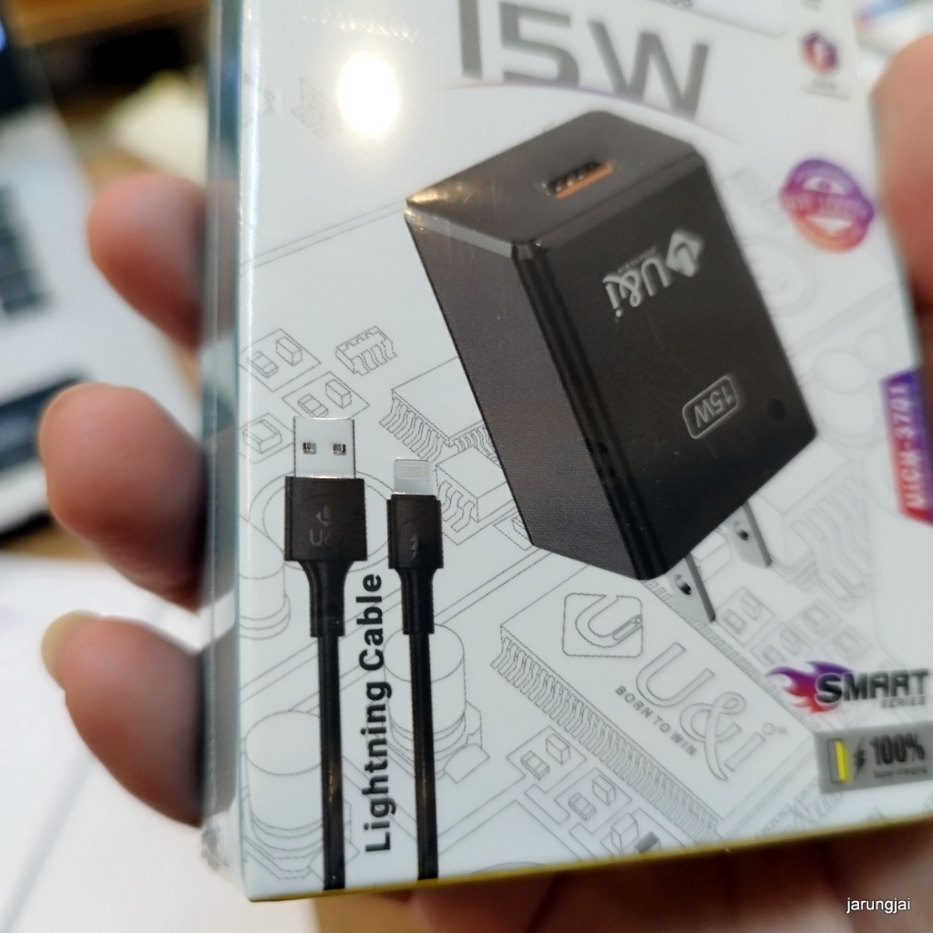 ชุดชาร์จ 15W usb-a สาย LN