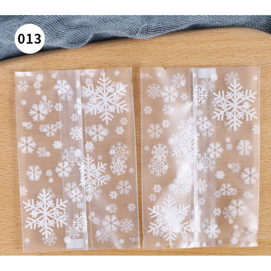 ถุงซีล ใส่ขนม คุกกี้ ลูกอม ขนาด 7x9.5-10 ซม. จำนวน 97-100 ใบ/แพ็ค ชุดที่ 2/4