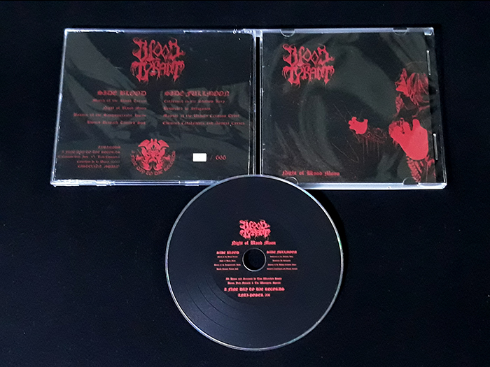 BLOOD TYRANT 'Night Of Blood Moon' CD