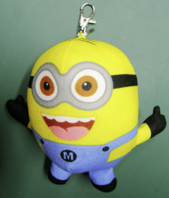 พวงกุญแจตุ๊กตา Minion Jorge ขนาด 5 นิ้ว