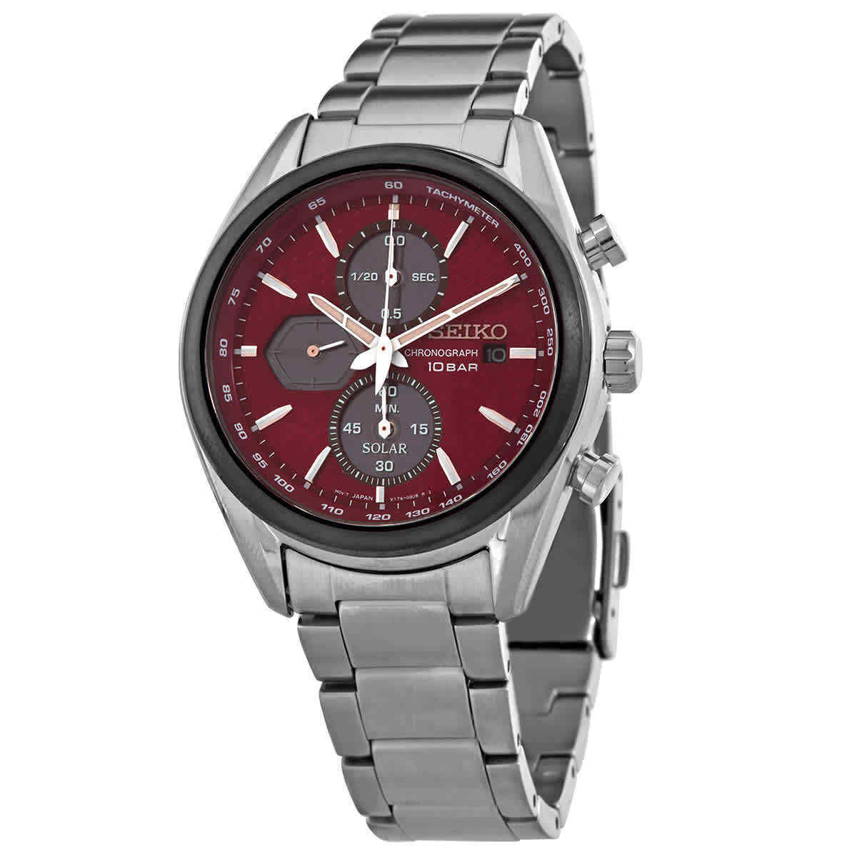 Seiko SSC771P1 นาฬิกาผู้ชาย Chronograph Solar Men's Watch