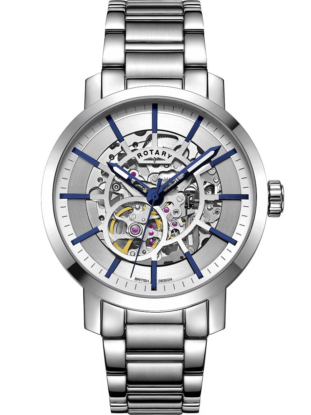 Rotary GB05350.06 นาฬิกาผู้ชาย SKELETON AUTOMATIC Men's Watch