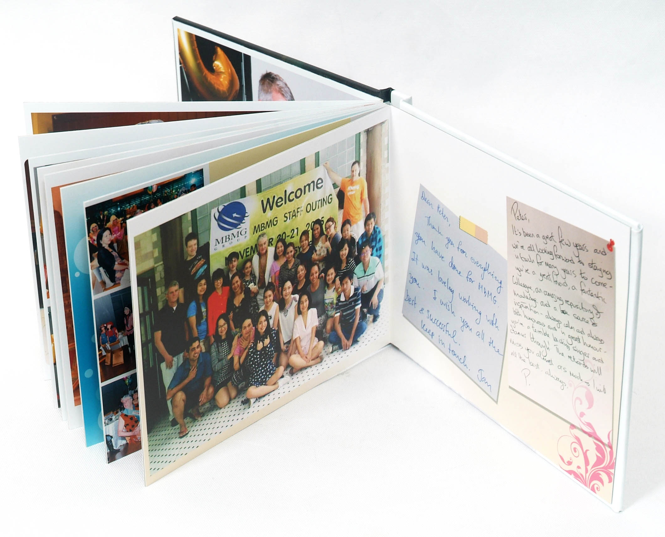 ของขวัญวันเกษียณ PhotoBook ขนาด 8x10 นิ้ว แนวตั้ง 20หน้า ปกแข็งพิเศษ เคลือบร้อน