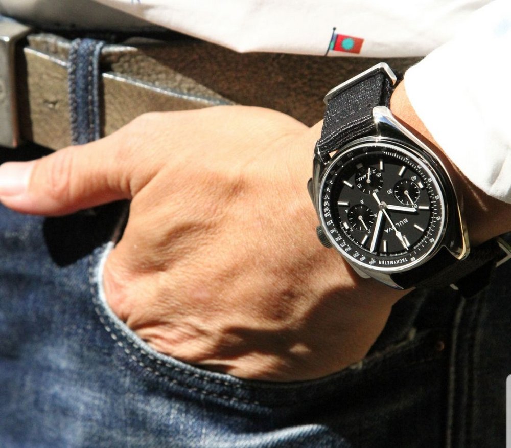 Bulova 96A225 นาฬิกาผู้ชาย Special Edition Lunar Pilot Chronograph Men's Watch