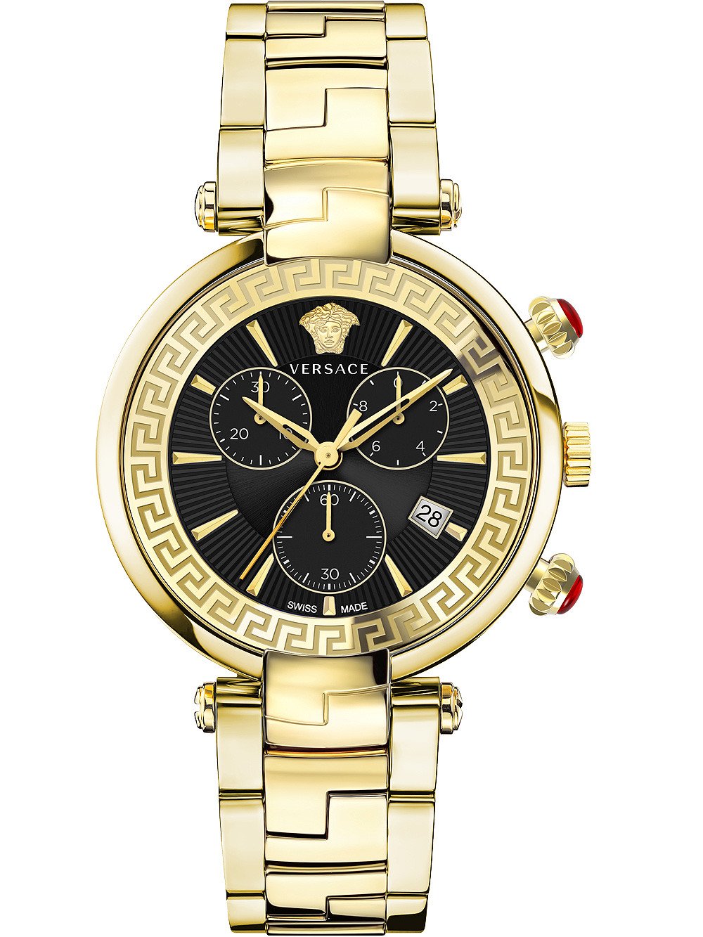 Versace VE2M00621 นาฬิกาผู้หญิง Revive Chrono Quartz Women's Watch
