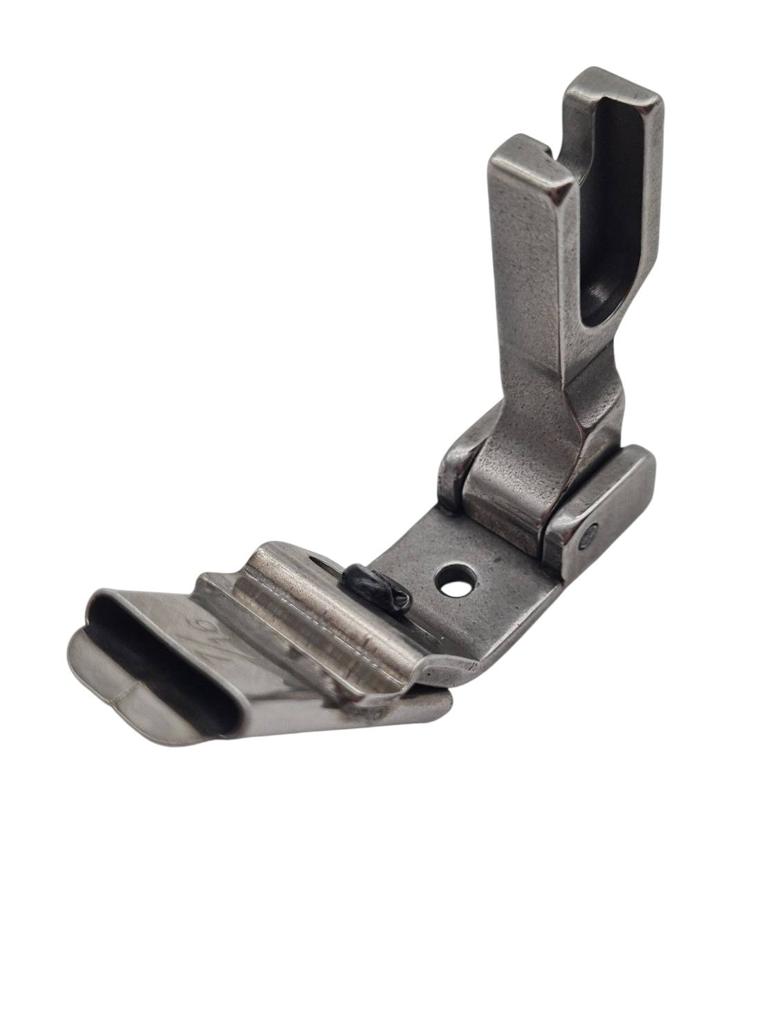 ตีนผีใส่เทปก้างปลาสำหรับจักรอุตสาหกรรมเข็มเดี่ยว ใส่เทปคอขนาด 10 มิลลิเมตร