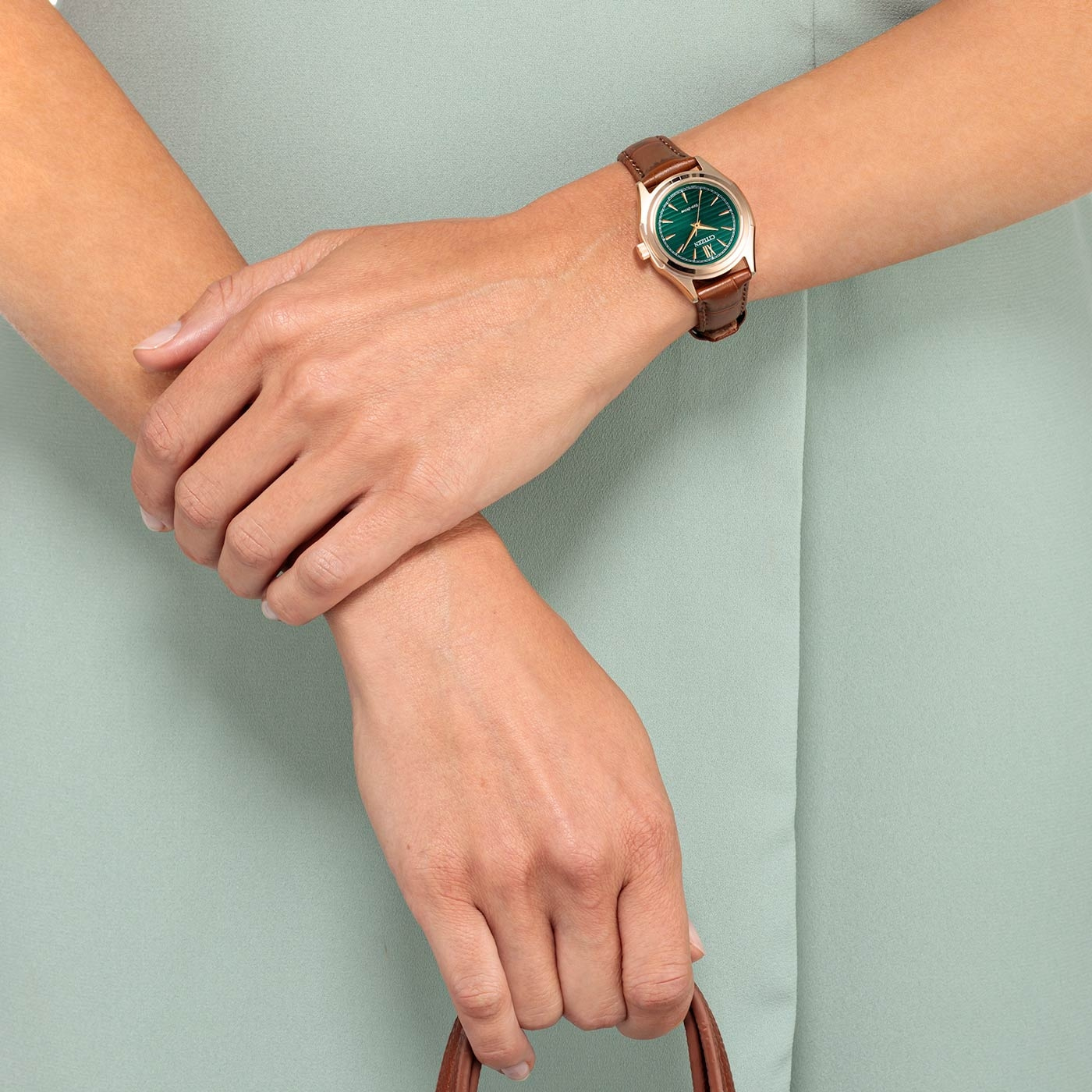 Citizen FE2113-16X นาฬิกาผู้หญิง Eco-Drive Women's Watch