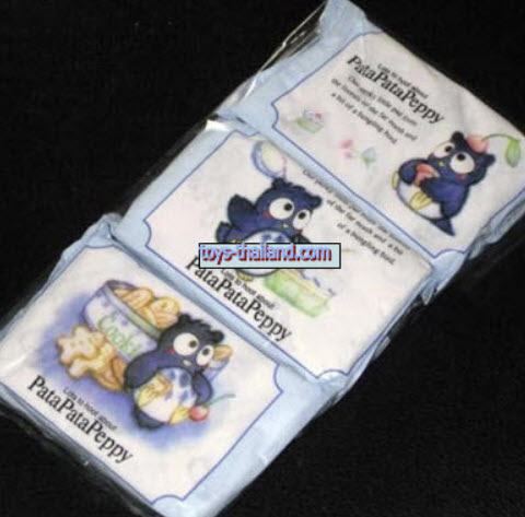 ซองกระดาษเช็ดหน้า Pata Pata Peppy ชุดพิเศษ 3 แพ็ค