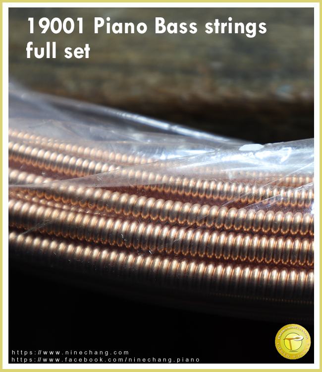 19001 Piano Bass strings full set