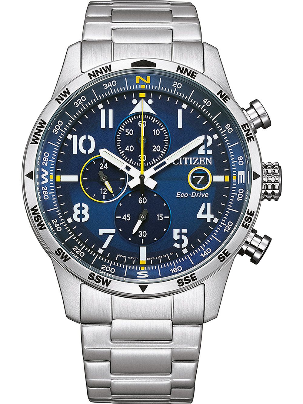 Citizen CA0790-83L นาฬิกาผู้ชาย Eco-drive Chrono Men's Watch