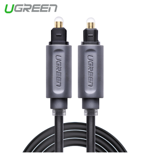 Optical audio Toslink gold plated