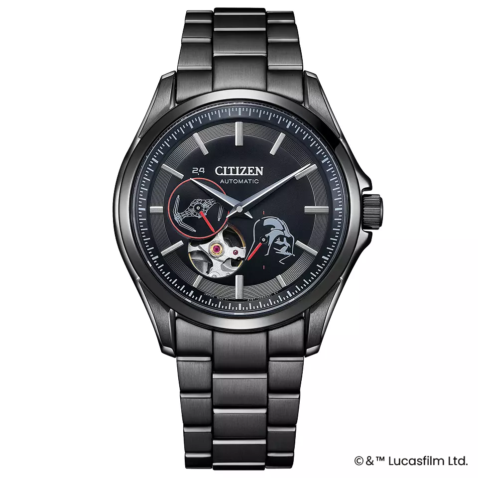 Citizen NP1015-66E นาฬิกาผู้ชาย Mechanical Automatic Darth Vader limited Edition Men's Watch