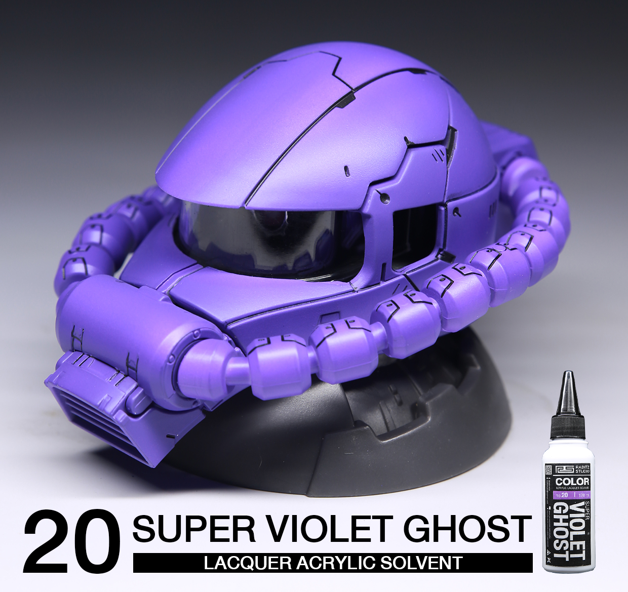 NO.20L Super Violet Ghost [มันเงา] 120ml