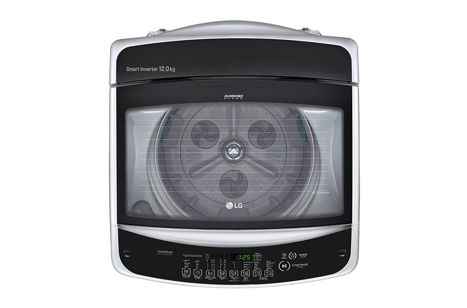 เครื่องซักผ้า LG 14 กก. สีเงิน ระบบ Smart Inverter รุ่น T2514VS2M