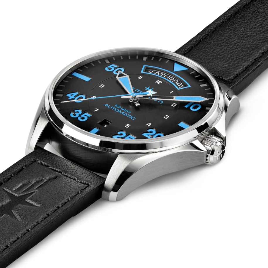 Hamilton H64625731 นาฬิกาผู้ชาย KHAKI AVIATION PILOT DAY-DATE - AIR ZERMATT AUTO Men's Watch