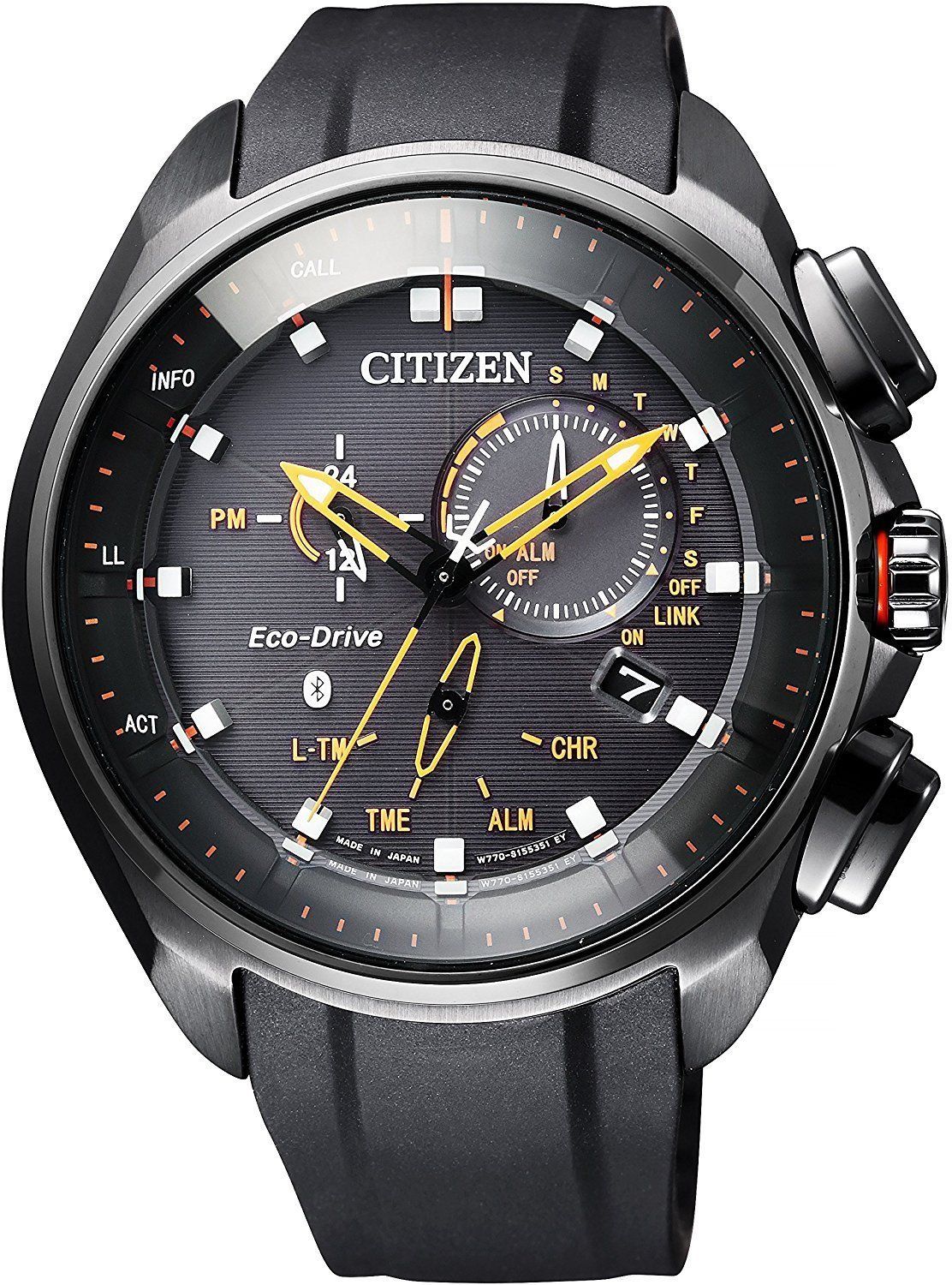 Citizen BZ1025-02F นาฬิกาผู้ชาย Eco-Drive Bluetooth Men's Watch