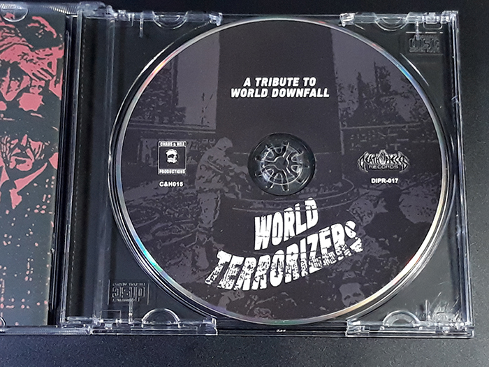 WORLD TERRORIZERS'A Tribute To World Downfall' CD