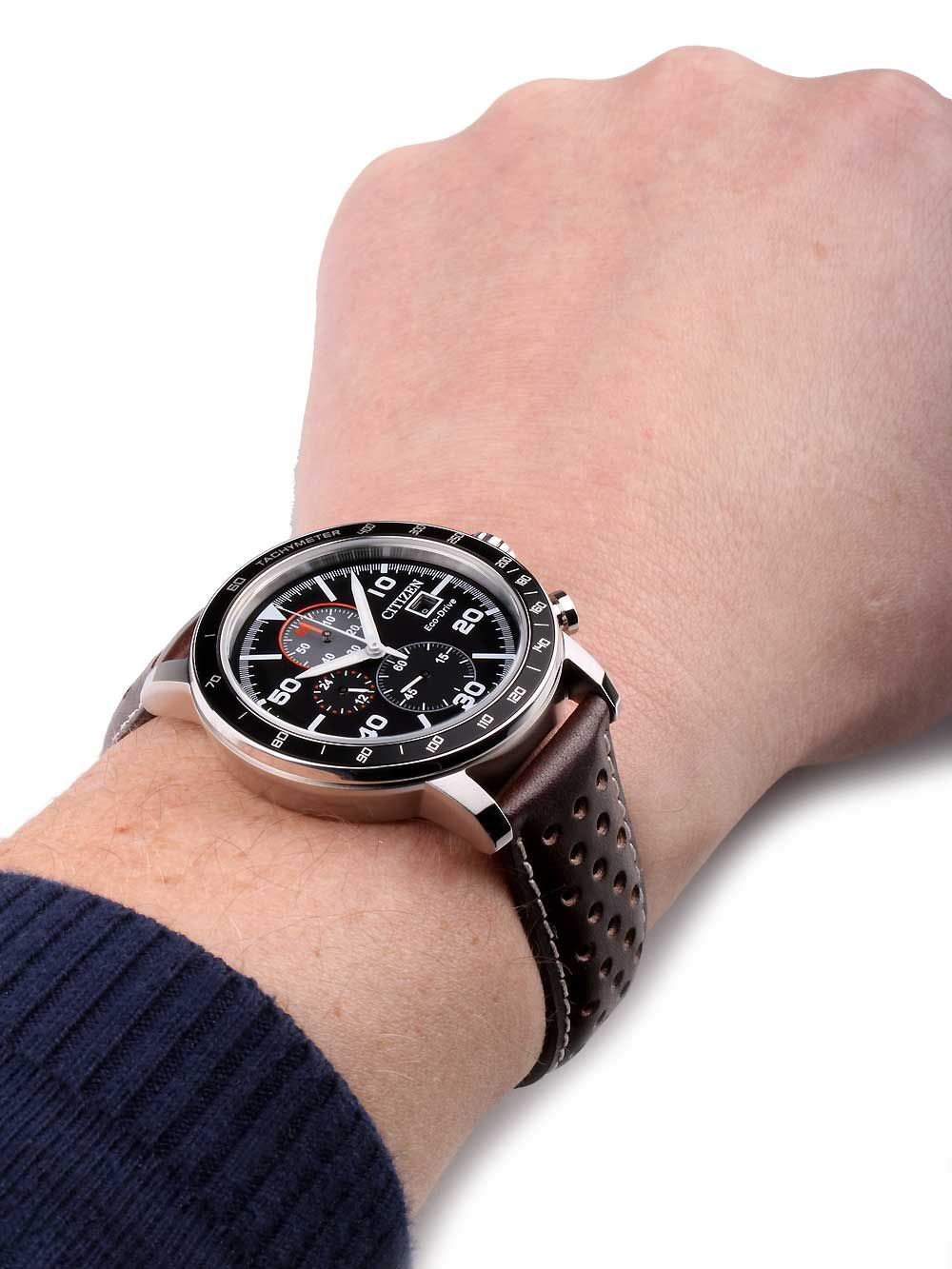 Citizen CA0641-24E นาฬิกาผู้ชาย Eco-Drive Chronograph Sport Men's Watch