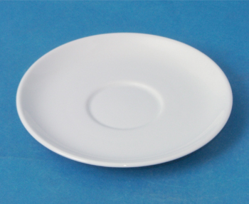 Soup Cup Saucer,จานรองถ้วยซุป ขนาด 15.5 cm.เซรามิคพอร์ซเลน Ceramics Porcelain รุ่น P0207 ทีอาร์พี.เทเบิ้ลแวร์ไทย Trp.Tablewarethai