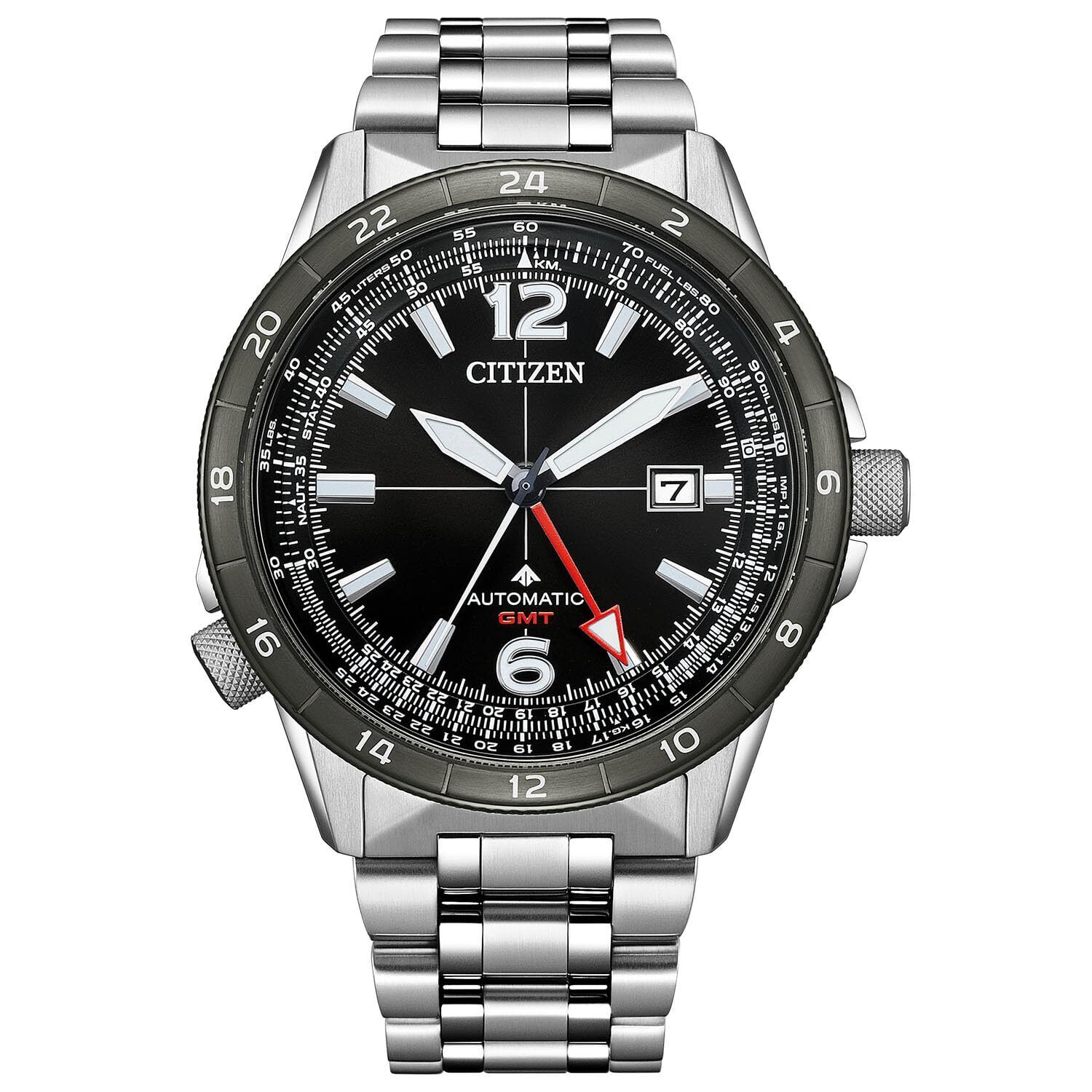Citizen NB6046-59E นาฬิกาผู้ชาย Automatic Promaster GMT Men's Watch