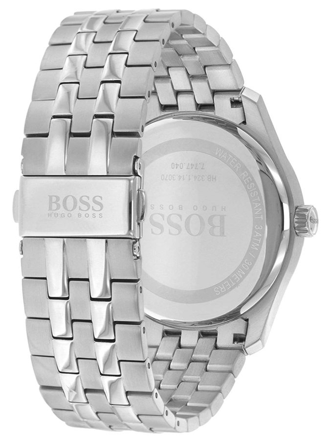 Hugo Boss 1513602 นาฬิกาผู้ชาย Master Quartz Men's Watch