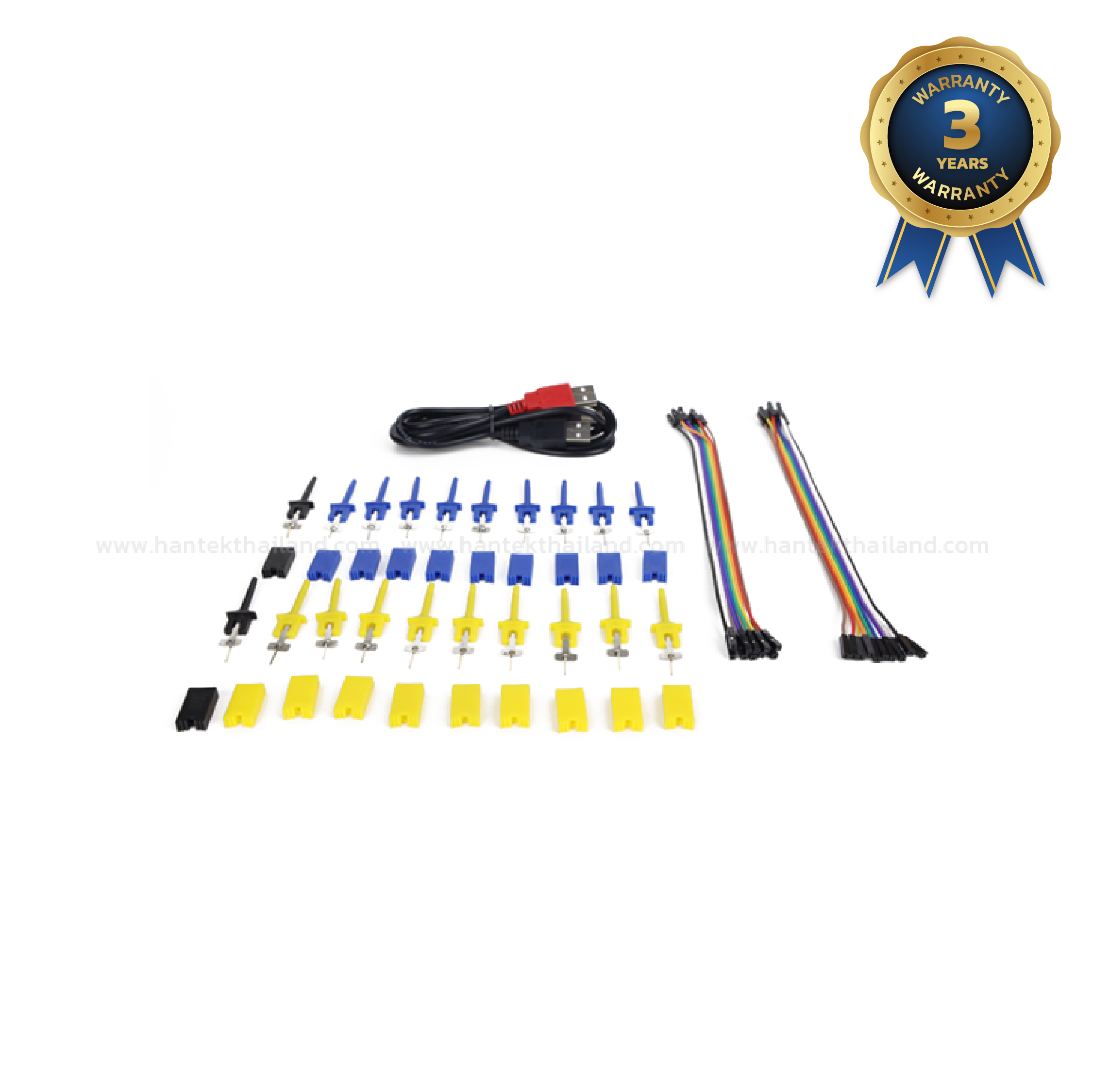 Hantek 6022BL PC USB ออสซิลโลสโคปขนาด 20 MHz 2 ช่อง + ลอจิกอนาไลเซอร์ 16 ช่อง